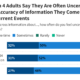 KFF Misinformation Poll Snapshot: Public Views Misinformation As A Major Problem, Feels Uncertain About Accuracy Of Information On Current Events