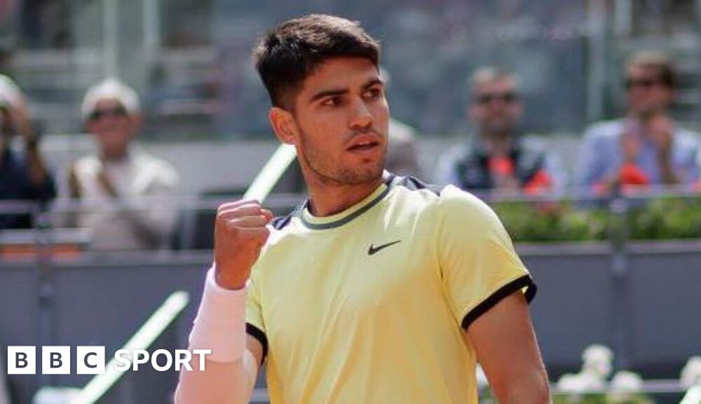 Madrid Open: Carlos Alcaraz cruises past Thiago Seyboth Wild to reach last 16