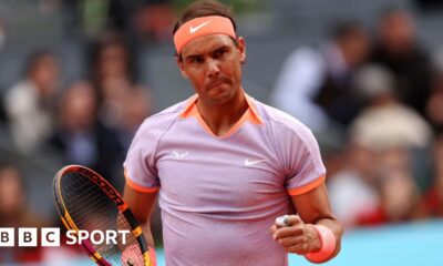 Madrid Open: Rafael Nadal begins farewell with straight-set win