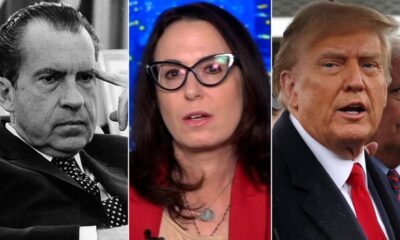 Maggie Haberman reacts to Trump’s comments about Nixon and Watergate