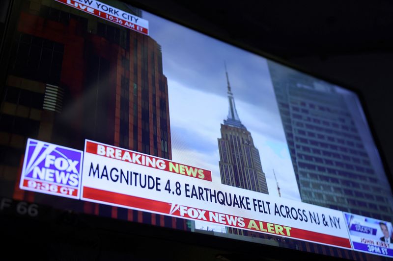 Magnitude 4.8 earthquake in New York City