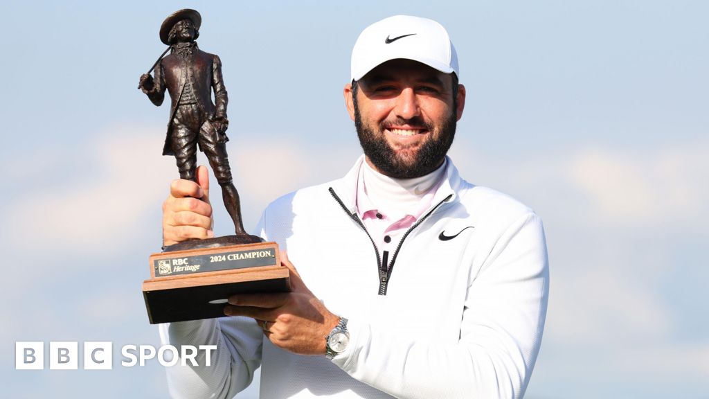 Masters champion Scottie Scheffler wins PGA Tour's RBC Heritage