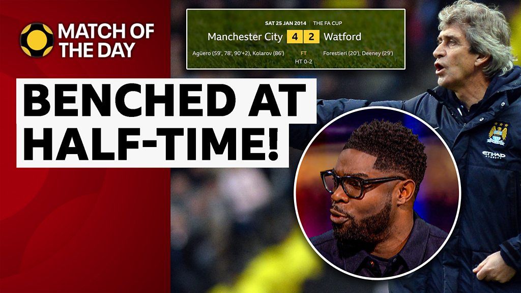 Match of the Day: When Micah Richards was subbed at half-time