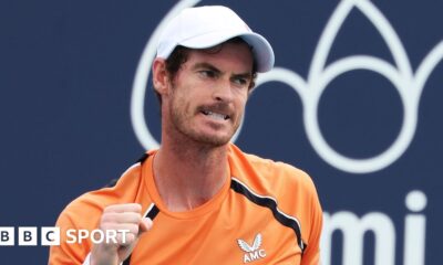 Miami Open: Andy Murray beats Tomas Martin Etcheverry to reach third round