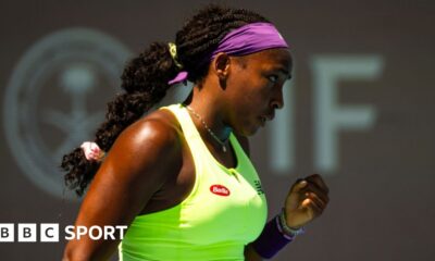 Miami Open: Coco Gauff beats Oceane Dodin in straight sets to reach fourth round