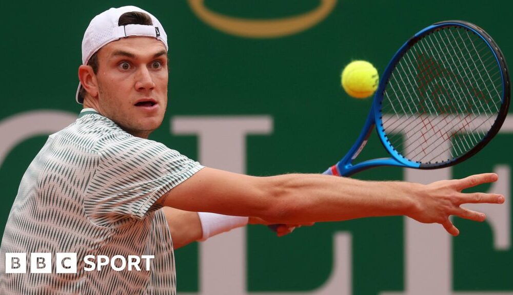 Monte Carlo Masters: Britain's Jack Draper loses to Hubert Hurkacz in first round