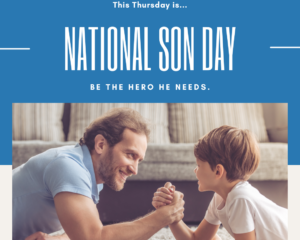 National Son’s Day – Talking About Men's Health