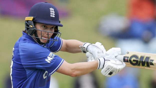 New Zealand v England: Amy Jones guides tourists to victory in first ODI