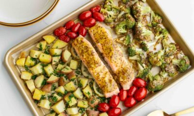 One Pan Honey-Mustard Salmon - JSHealth