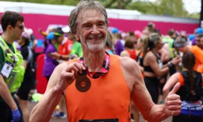 Sir Jim Ratcliffe: Manchester United co-owner runs London Marathon before watching FA Cup semi-final