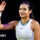 Stuttgart Open: Emma Raducanu beats Linda Noskova to set up quarter-final with Iga Swiatek