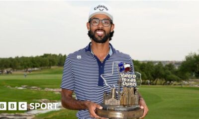 Texas Open: Akshay Bhatia beats Denny McCarthy in play-off as Rory McIlroy enjoys best round of week