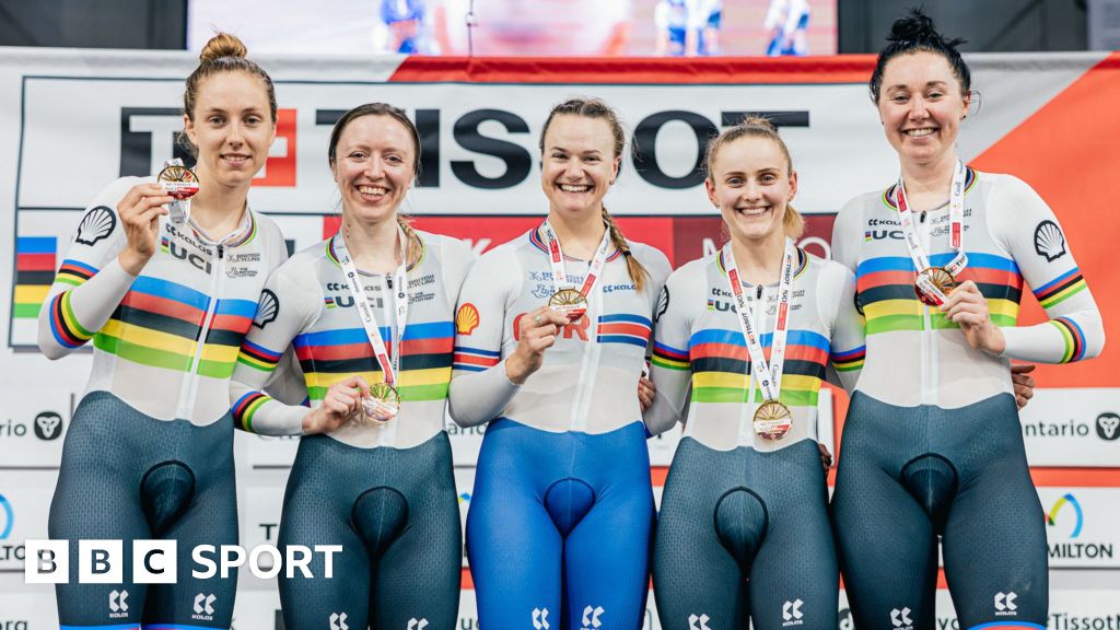 Track Nations Cup: Great Britain win men's and women's team pursuit in Milton