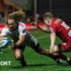 United Rugby Championship: Scarlets 27-32 Sharks - Kok hat-trick proves difference