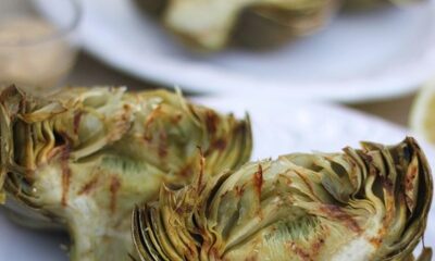 grilled artichokes