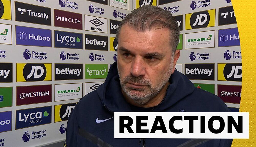 West Ham United 1-1 Tottenham Hotspur: Hammers gave Spurs 'tough game' - Ange Postecoglou