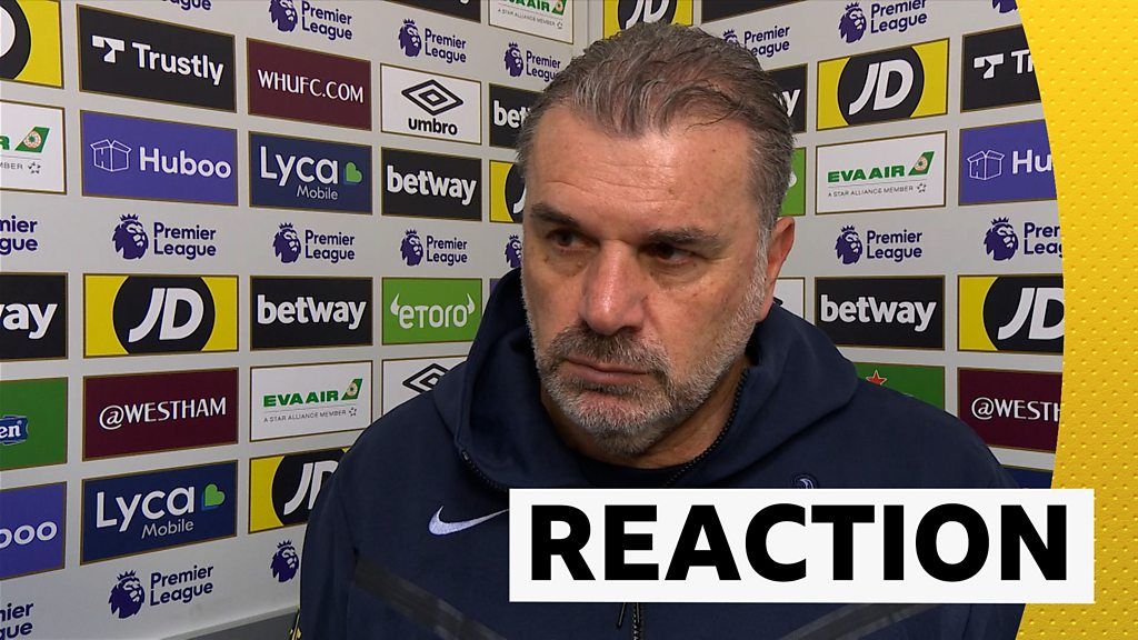 West Ham United 1-1 Tottenham Hotspur: Hammers gave Spurs 'tough game' - Ange Postecoglou