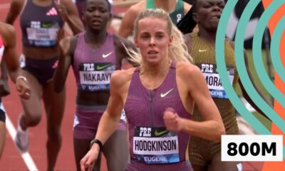 'Brilliant' Hodgkinson runs 800m world lead