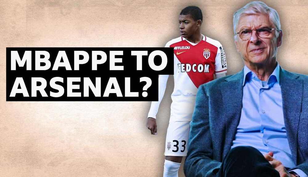 Arsene Wenger tried to sign Kylian Mbappe for Arsenal