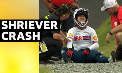 Bethany Shriever: GB Olympic BMX champion breaks collarbone at World Championships