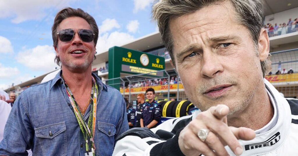 brad pitt formula one movie