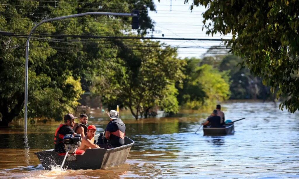 Brazil flood death toll hits 107, one victim calls the scene a “war scenario”