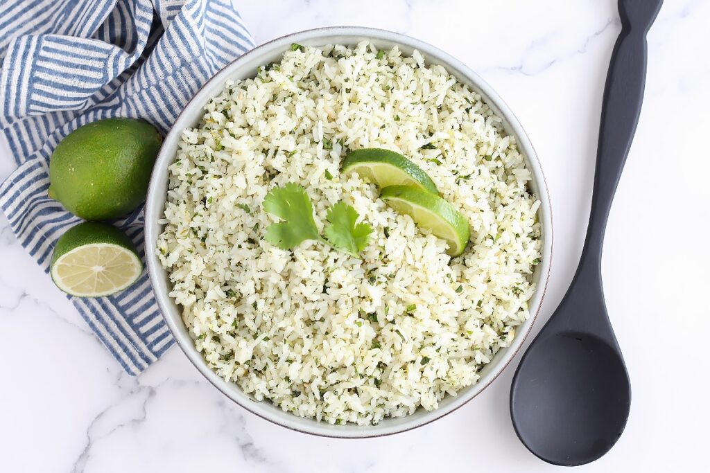 Cilantro Lime Rice - Super Healthy Kids