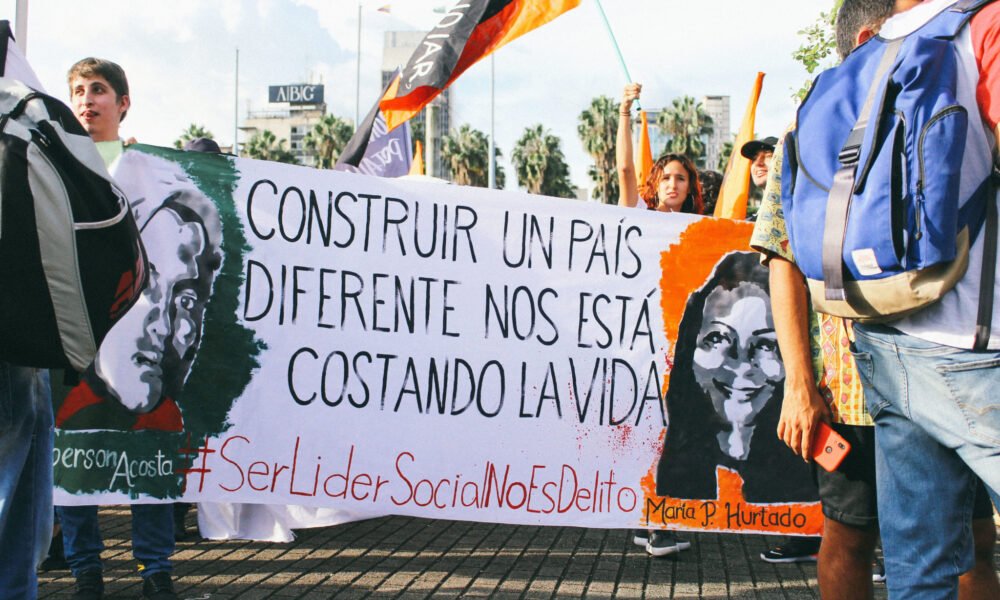 Social leader killings Colombia