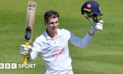 County Championship: Toby Albert ton helps Hampshire build big lead over Surrey