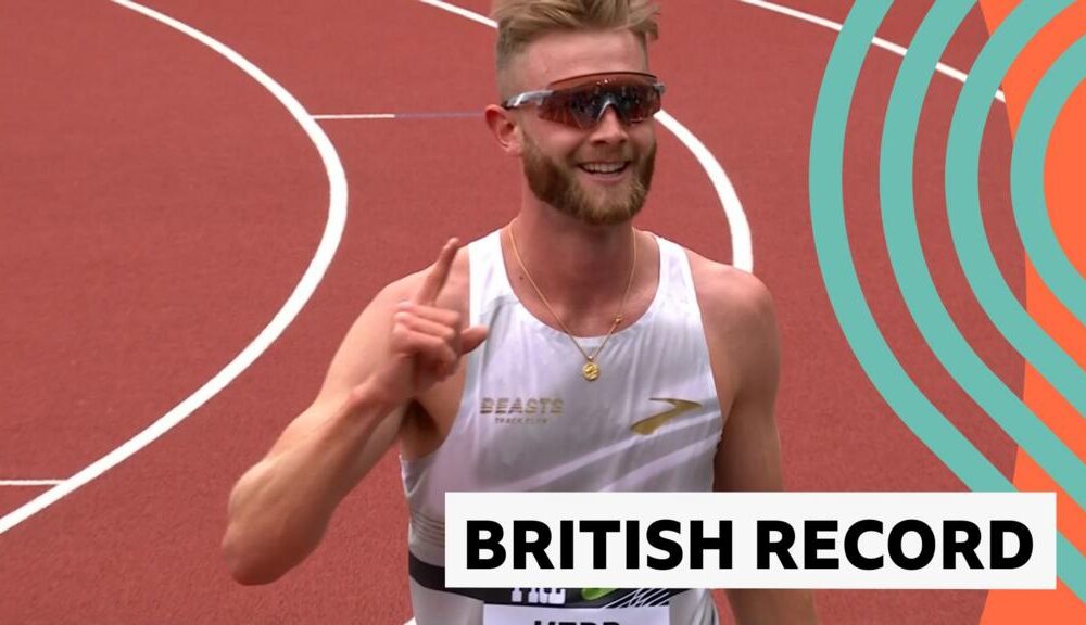 Diamond League Eugene: Josh Kerr breaks British mile record