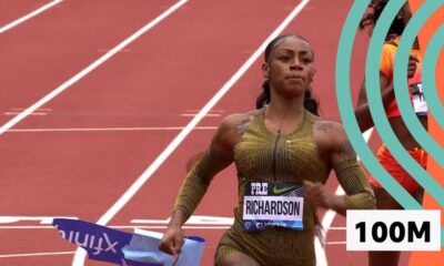 Diamond League Eugene: Sha'carri Richardson beats Dina Asher-Smith in 100m