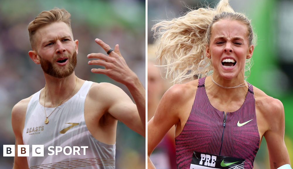 Diamond League: Josh Kerr and Keely Hodgkinson impress in race wins