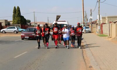 Duduza residents race in community marathon