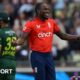 England v Pakistan T20 international: Jofra Archer takes two wickets as hosts win at Edgbaston