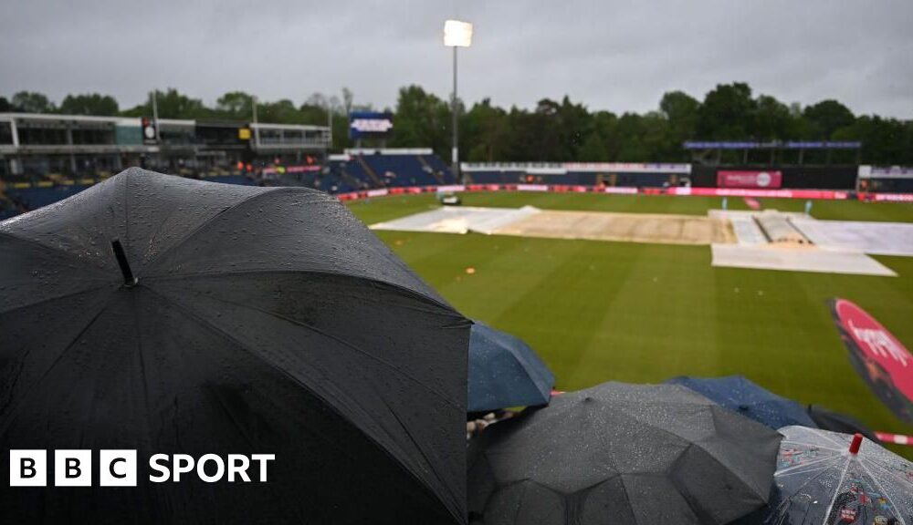 England vs Pakistan: Third T20 abandoned because of rain in Cardiff