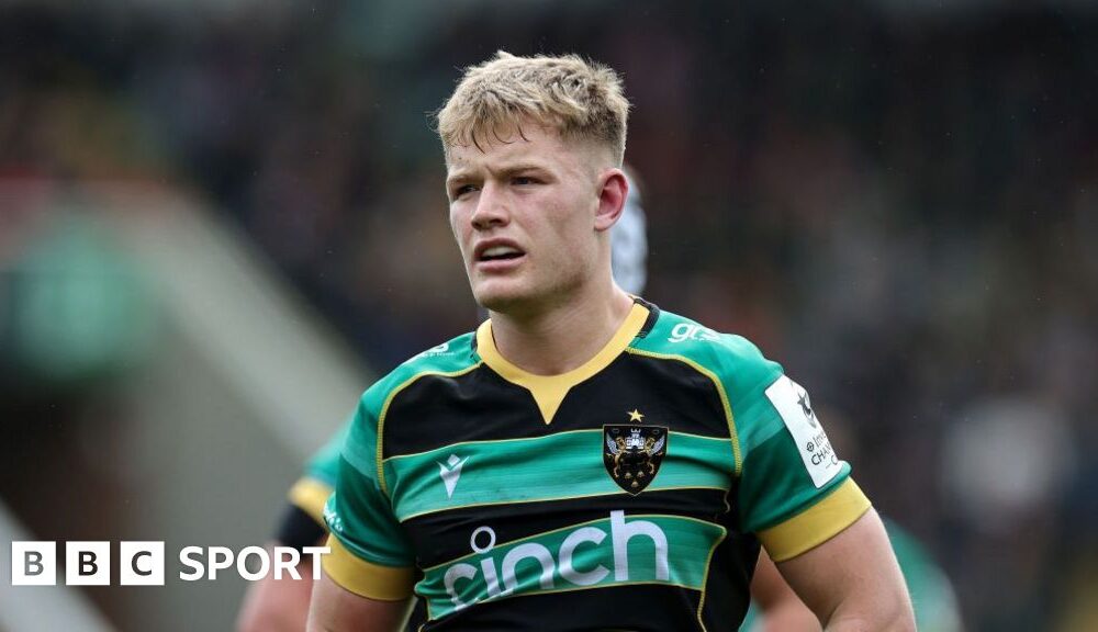 Fin Smith: Northampton fly-half wins RPA Player of the Year award