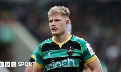 Fin Smith: Northampton fly-half wins RPA Player of the Year award