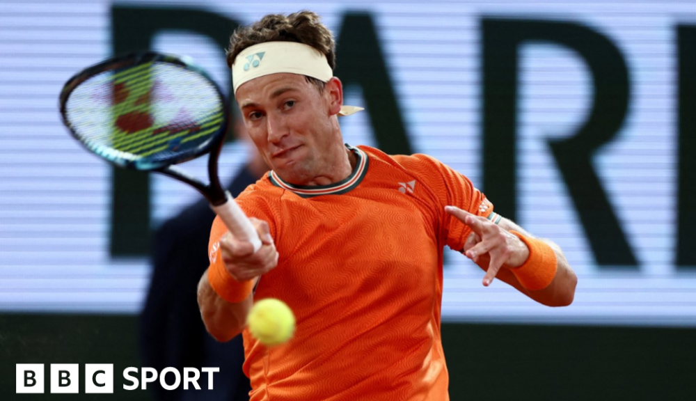 French Open 2024: Casper Ruud moves into second round