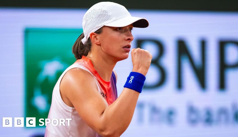 French Open 2024: Iga Swiatek continues title defence on birthday