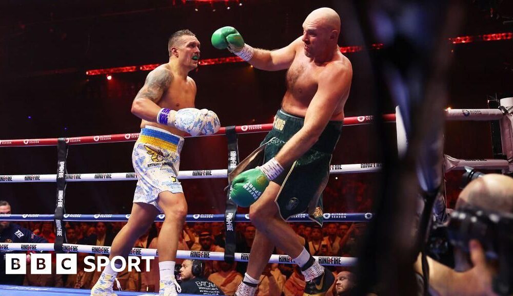 Fury vs Usyk: Usyk's epic victory over Fury in 10 pictures