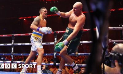 Fury vs Usyk: Usyk's epic victory over Fury in 10 pictures