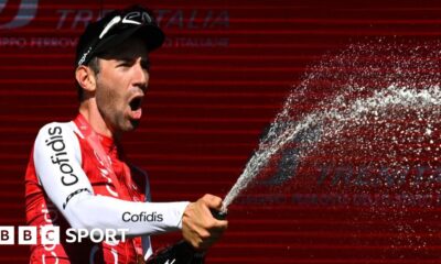 Giro d'Italia: Cofidis' Benjamin Thomas wins stage five as Tadej Pogacar retains lead