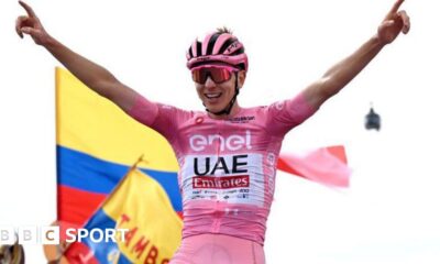 Giro d'Italia: Tadej Pogacar extends lead with stage 15 victory