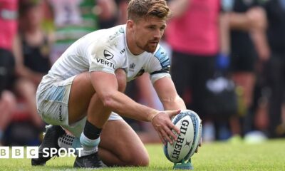 Henry Slade: Exeter Chiefs centre named Premiership player of the season