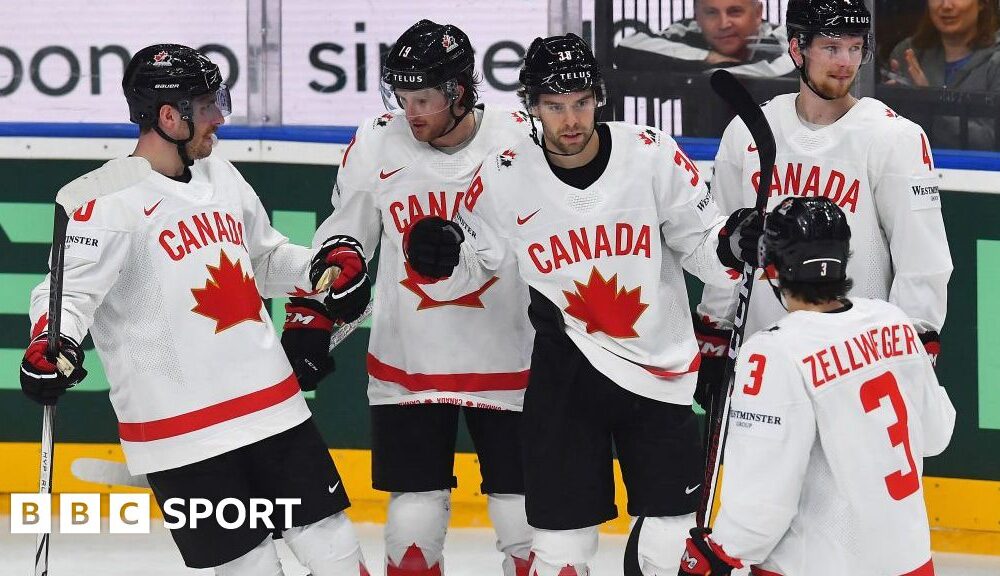 Ice Hockey World Championship: Canada beat Great Britain 4-2