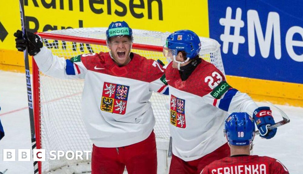 Ice Hockey World Championship: Great Britain stay bottom after Czech defeat