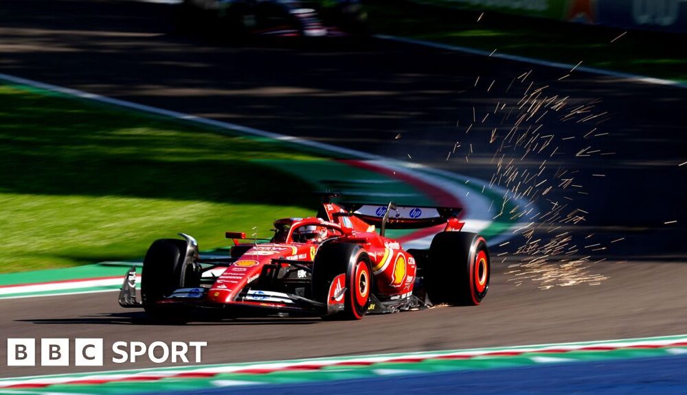 Imola Grand Prix 2024: Charles Leclerc fastest for Ferrari in both practice sessions