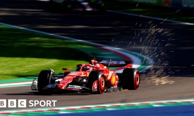 Imola Grand Prix 2024: Charles Leclerc fastest for Ferrari in both practice sessions