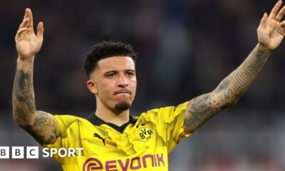 Jadon Sancho: Borussia Dortmund winger shines against PSG in Champions League