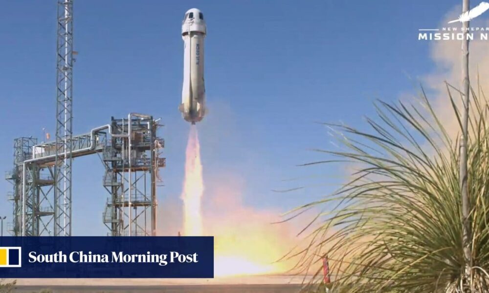 Jeff Bezos’ Blue Origin launches first crew to edge of space since 2022 grounding